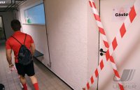 Fussball Bezirksliga 2019/2020; Corona-Training beim SV Hirrlingen (Kreis Tuebingen)