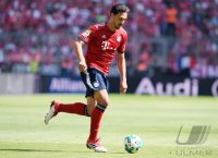 Fussball 1. Bundesliga Saison 17/18: FC Bayern Muenchen - VfB Stuttgart