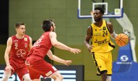 Basketball 2. Bundesliga 20/21: Tigers Tuebingen - Bayer Giants Leverkusen