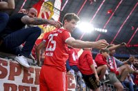 Fussball 1. Bundesliga Saison 21/22: Meister FC Bayern Muenchen