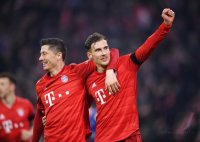 Fussball 1. Bundesliga Saison 19/20: FC Bayern Muenchen - FC Schalke 04