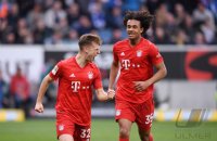 Fussball 1. Bundesliga Saison 19/20: TSG 1899 Hoffenheim - FC Bayern Muenchen