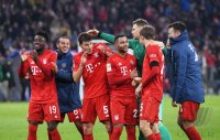 Fussball 1. Bundesliga Saison 19/20: FC Bayern Muenchen - FC Schalke 04