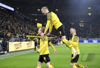 Fussball 1. Bundesliga Saison 21/22: Borussia Dortmund - FC Bayern Muenchen