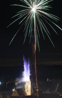 Feuerwerk an Silvester 2021 / Neujahr 2022 vom Rotternburger Dom St. Martin