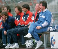 Fussball 1. Bundesliga Saison 1988/89 Trainer Jupp HEYNCKES (FC Bayern Muenchen)