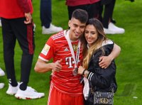 Fussball 1. Bundesliga Saison 21/22: Meister FC Bayern Muenchen