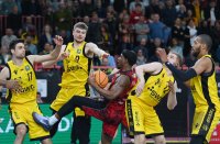 Basketball 2. Bundesliga 22/23: Tigers Tuebingen - Bayer Giants Leverkusen