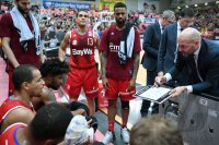 Basketball 1. Bundesliga 16/17 Hauptrunde: Walter Tigers Tuebingen - FC Bayern Muenchen