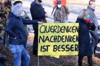 Demo in Rottenburg: Kundgebung gegen die Corona-Massnahmen