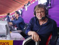 FUSSBALL WM 2022 Halbfinale Frankreich - Marokko: ZDF Fussball Kommentator Bela Rethy