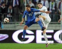 Fussball Nationalmannschaft : Slowenien - Italien
