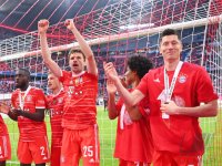 Fussball 1. Bundesliga Saison 21/22: Meister FC Bayern Muenchen