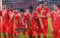 Fussball 1. Bundesliga Saison 21/22: Meister FC Bayern Muenchen
