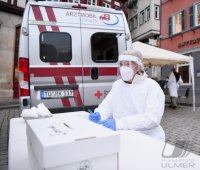 Kostenlose Corona-Schnelltests in Tuebingen: Aerztin Dr. Lisa Federle