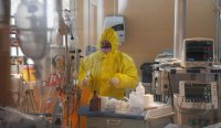 Corona Krise in Rom: Intensivstation des Casal Palocco Krankenhaus
