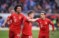 Fussball 1. Bundesliga Saison 19/20: TSG 1899 Hoffenheim - FC Bayern Muenchen