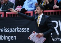 Basketball 1. Bundesliga 16/17 Hauptrunde: Walter Tigers Tuebingen -  s. Oliver Wuerzburg