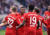 Fussball 1. Bundesliga Saison 19/20: TSG 1899 Hoffenheim - FC Bayern Muenchen