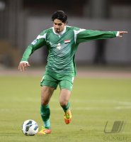 Fussball International Gulf Cup 2013: Khaldoon Ibrahim Albu Mohammed (Irak)