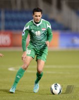 Fussball International Gulf Cup 2013: Husam Ibrahim Al Sarray (Irak)