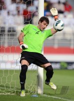 FUSSBALL INTERNATIONAL: Torwart Ignatiy NESTEROV (Usbekistan)