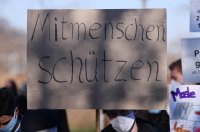Demo in Rottenburg: Kundgebung gegen die Corona-Massnahmen