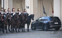 Staatsbesuch, Papst Leo XIV. trifft Italiens Staatspraesident Sergio Mattarella