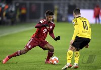 Fussball 1. Bundesliga Saison 21/22: Borussia Dortmund - FC Bayern Muenchen