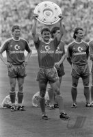 Fussball 1. Bundesliga Saison 1988/1989: Reuter, Thon, Dorfner