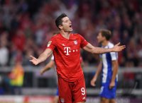 Fussball 1. Bundesliga Saison 19/20: FC Bayern Muenchen - Hertha BSC Berlin