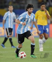 FUSSBALL INTERNATIONAL:  Javier PASTORE (Argentinien)