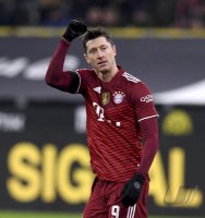 Fussball 1. Bundesliga Saison 21/22: Borussia Dortmund - FC Bayern Muenchen