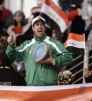 Fussball International Gulf Cup 2013:  Irakischer Trommler