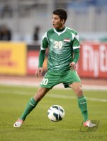 Fussball International Gulf Cup 2013:  Dhurgham Ismael (Irak)