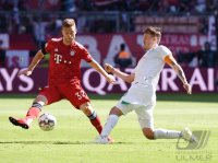 Fussball 1. Bundesliga Saison 18/19: FC Bayern Muenchen - SV Werder Bremen