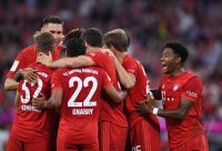 Fussball 1. Bundesliga Saison 19/20: FC Bayern Muenchen - Hertha BSC Berlin