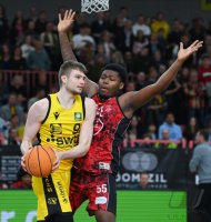 Basketball 2. Bundesliga 22/23: Tigers Tuebingen - Bayer Giants Leverkusen