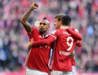 Fussball 1. Bundesliga Saison 2016/2017: FC Bayern Muenchen - Hamburger SV