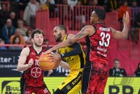 Basketball 2. Bundesliga 22/23: Tigers Tuebingen - Bayer Giants Leverkusen