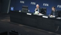 Fussball International Pressekonferenz FIFA Praesident Gianni Infantino (Schweiz)