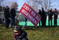 Demo in Rottenburg: Kundgebung gegen die Corona-Massnahmen