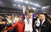 Fussball Champions League Finale 2017: JUBEL Gareth Bale (Real Madrid)