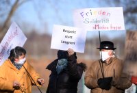 Demo in Rottenburg: Kundgebung gegen die Corona-Massnahmen