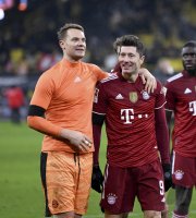 Fussball 1. Bundesliga Saison 21/22: Borussia Dortmund - FC Bayern Muenchen