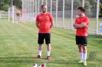 Fussball Bezirksliga 2019/2020; Corona-Training beim SV Hirrlingen (Kreis Tuebingen)