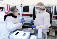 Kostenlose Corona-Schnelltests in Tuebingen: Aerztin Dr. Lisa Federle