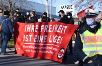 Demo in Rottenburg: Kundgebung gegen die Corona-Massnahmen