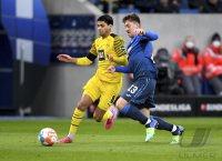 Fussball 1. Bundesliga Saison 21/22: TSG 1899 Hoffenheim - Borussia Dortmund