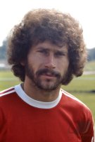 Fussball Fototermin FC Bayern Muenchen: Breitner